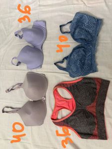 Comfortable Bras - 4 Pack Bundle