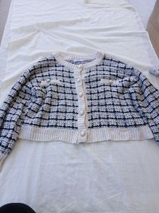 crop sweater baggi Korean style