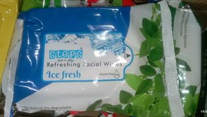 12 pekig Steps Refreshing Facial Wipes - Ice Fresh