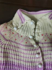 Handmade Baby Girl Sweater(6-12 Months)