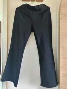 black bootcut pant