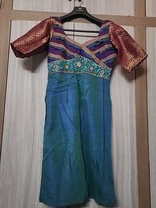 Embroidered Kurti With Pant