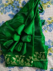 Red Banarasi Silk Saree