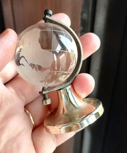 Miniature Glass Globe Decor VINTAGE