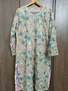 Embroidered Kashmiri Kurta
