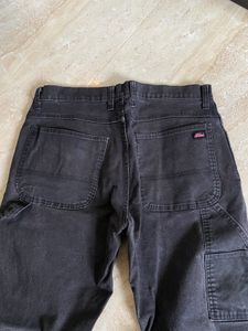 DICKIES Men's Black Carpenter Jeans