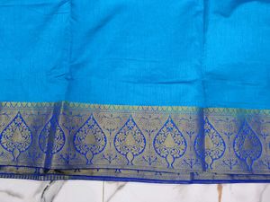 Elegant Blue Saree