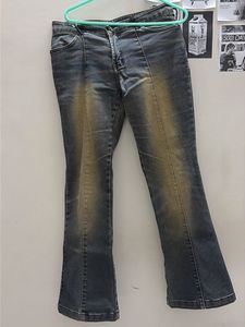 Midrise Y2K Washed Jeans