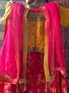 Stunning Embroidered Lehenga Choli Set