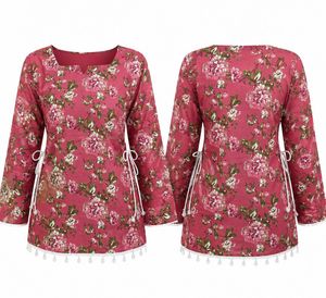 Pink double side dori kurti