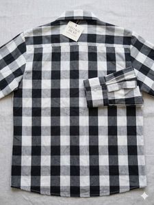 Vintage Black &amp; White Checkered Shirt