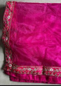 Stunning Fuchsia Embroidered Lehenga