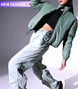 Last Price Reversible Mock-Collar Puffer Jacket