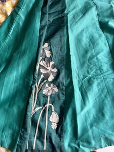 Stunning Teal Ethnic Gown