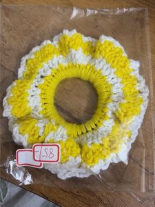 Handmade Crochet Scrunchie