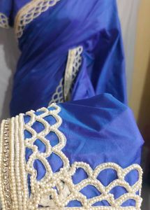 shinning 🌟 magic silk fabric shin like purple an
