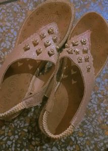 Sparkly Gold Heels