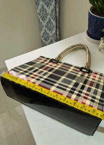 Classic Plaid Hand Bag