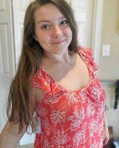 Coral Print Off-Shoulder Mini Dress