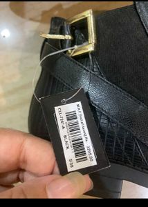 Carlton London Black Ankle Boots
