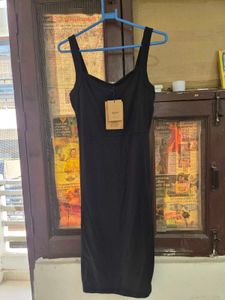 Classic Black Spaghetti Strap Dress