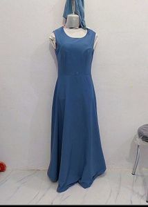 Elegant Maxi Dress with Shrug