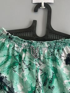 womens Graphic Print Shorts