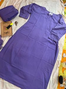 🫟Pure Cotton Branded Set With Kota Dupatta