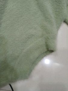 Light Green Knit Sweater