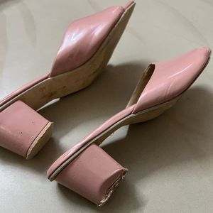 Chic Pink Block Heels 💗