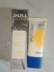 Asaya Spot Light Sunscreen SPF 50