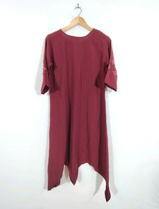 Vismay Maroon Kurti ( Women)