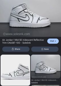 Air Jordan 1 Mid White
