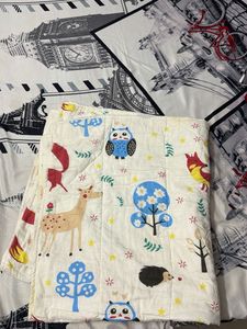 Cute Forest Friends Toddler Quilt