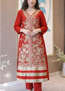 Heavy work Embroidered  Suite