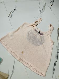 Cute Lips Knit Tank Top