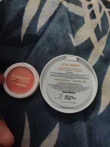 Insight Blusher &amp; Just Herbs Compact Powder