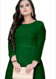 BLACK ANARKALI KURTI ..