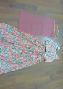 Beautiful Floral Print Lehenga Choli