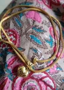 Elegant gold covering chain without dollar