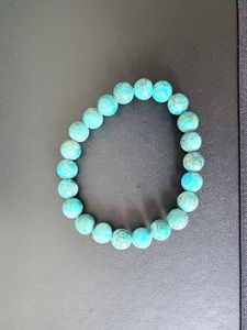 Turquoise Beaded Bracelet Crystal
