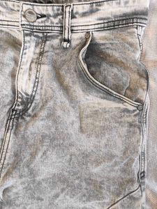 Stylish Grey Denim Jeans