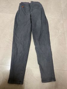 High-Waisted Tapered Pants