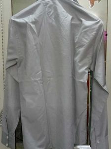 Men's Classic Formal Grey Button-Up Shirt