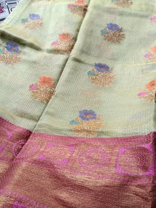Beautiful Chanderi Silk Saree🤩