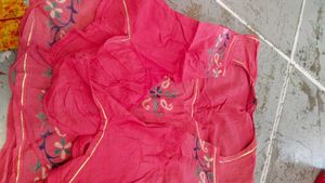 Vibrant Pink Tie-Dye Blouse