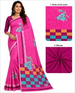 SYNTHETIC SAREES