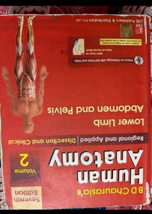 Chaurasia's Human Anatomy Set (Vol 1-4)