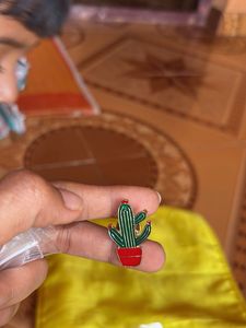 Cute Cactus Enamel Pin