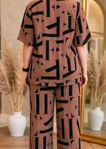 Stylish Printed Co-ord Set